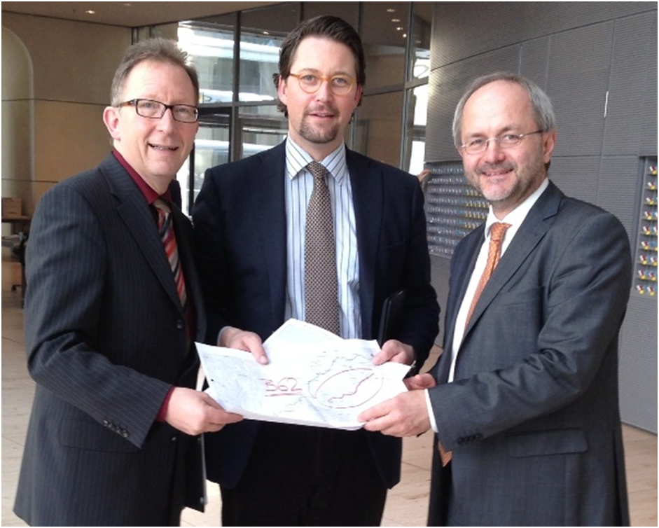 Die Bundestagsabgeordneten Volkmar Klein und Erwin Rüddel fordern: B62 auf rheinland-pfälzischem Gebiet ausbauen Die Bundestagsabgeordneten Volkmar Klein und Erwin Rüddel fordern: B62 auf rheinland-pfälzischem Gebiet ausbauen